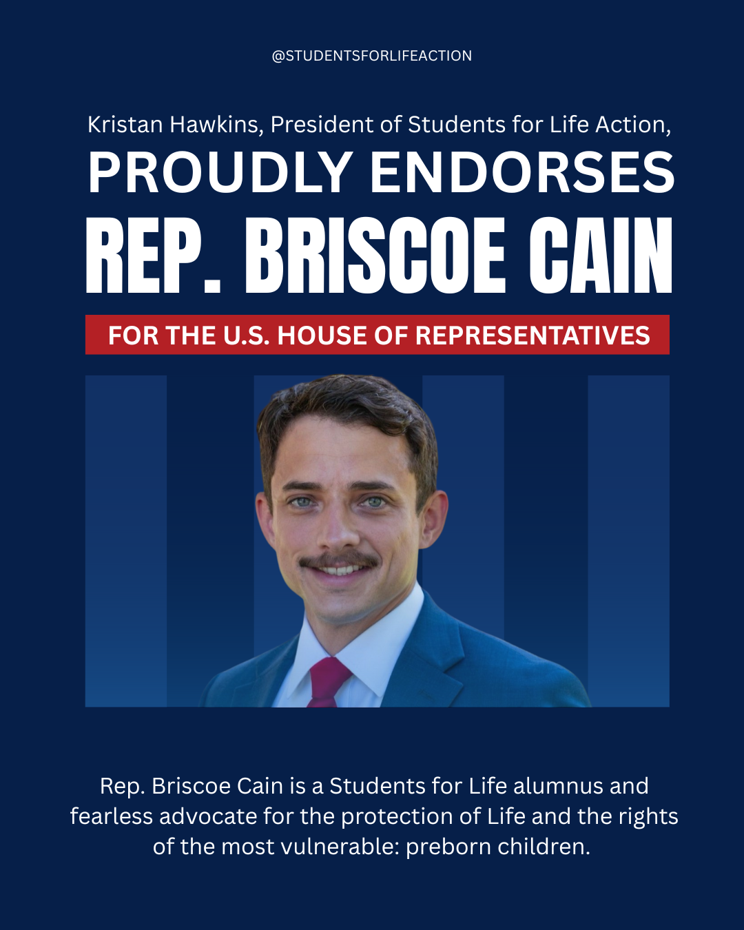 Briscoe Cain endorsement image